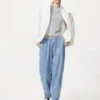 Pantalones elásticos unisex de tobillo | Denim Pantalones elásticos unisex de tobillo | Denim