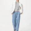 Pantalones elásticos unisex de tobillo | Denim Pantalones elásticos unisex de tobillo | Denim