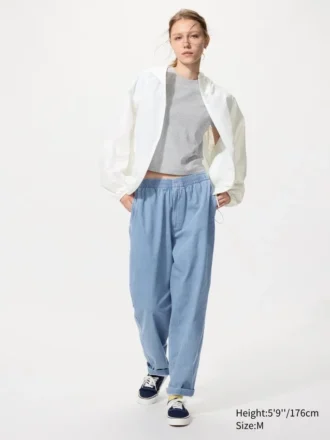 Pantalones elásticos unisex de tobillo | Denim
