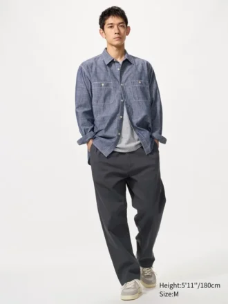 Pantalones elásticos unisex hasta el tobillo