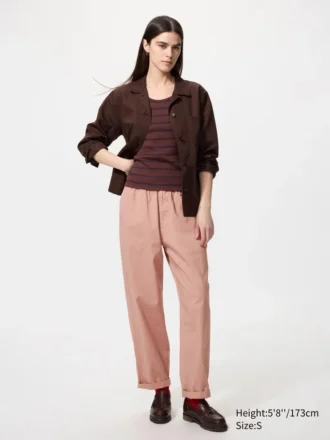 Pantalones elásticos unisex hasta el tobillo