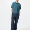 Pantalones holgados de mezcla de lino para hombre Pantalones holgados de mezcla de lino para hombre