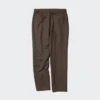 Pantalones holgados de mezcla de lino para hombre