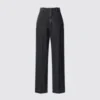 Pantalones rectos de denim para mujer Pantalones rectos de denim para mujer