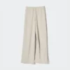 Pantalones rectos de jersey crepé para mujer Pantalones rectos de jersey crepé para mujer