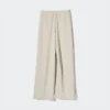 Pantalones rectos de jersey crepé para mujer Pantalones rectos de jersey crepé para mujer