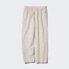 Pantalones tobilleros de mezcla de lino para hombre | A rayas Pantalones tobilleros de mezcla de lino para hombre | A rayas