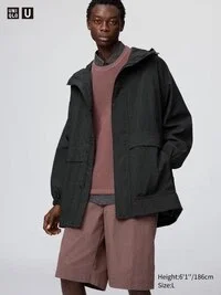 Parka utilitaria para hombre