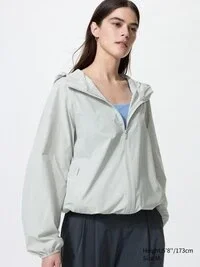 Parkas con protección UV y bolsillos para mujer
