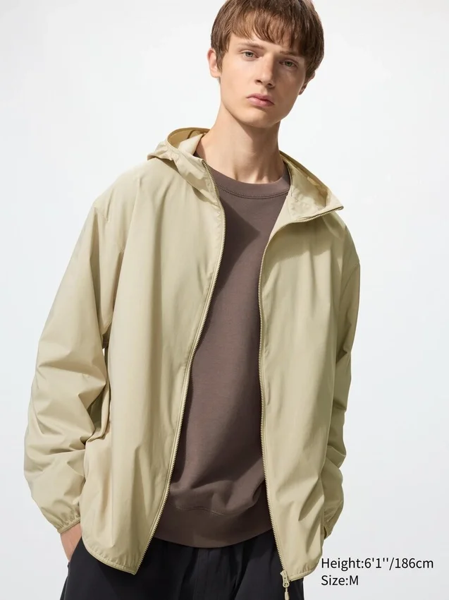 Parkas de protección UV para hombre que cabe en el bolsillo Parkas de protección UV para hombre que cabe en el bolsillo