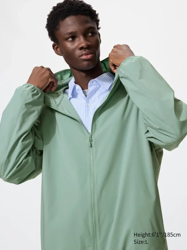 Parkas de protección UV para hombre que cabe en el bolsillo Parkas de protección UV para hombre que cabe en el bolsillo