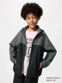 Parkas infantiles con protección UV y bolsillos | Color Block