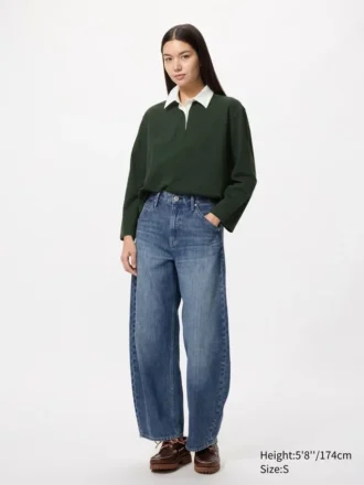 Polos de algodón lavado para mujer
