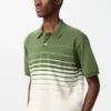 Polos unisex de piqué seco a rayas | Panel Polos unisex de piqué seco a rayas | Panel