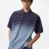 Polos unisex de piqué seco a rayas | Panel Polos unisex de piqué seco a rayas | Panel