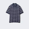 Polos unisex de piqué seco a rayas | Rayas anchas Polos unisex de piqué seco a rayas | Rayas anchas