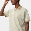 Polos unisex de piqué seco a rayas | Rayas finas Polos unisex de piqué seco a rayas | Rayas finas
