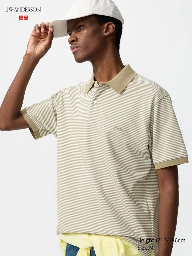 Polos unisex de piqué seco a rayas | Rayas finas Polos unisex de piqué seco a rayas | Rayas finas