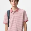 Polos unisex de piqué seco a rayas | Rayas finas Polos unisex de piqué seco a rayas | Rayas finas
