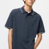 Polos unisex de piqué seco | Tipping Polos unisex de piqué seco | Tipping
