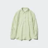 Premium Linen camisa para mujer | A rayas