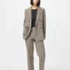 Smart Ankle Pants para mujer | A cuadros Smart Ankle Pants para mujer | A cuadros