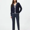 Smart Ankle Pants para mujer | Rayas diplomáticas Smart Ankle Pants para mujer | Rayas diplomáticas