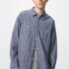 Sobrecamisas de cambray para hombre Sobrecamisas de cambray para hombre