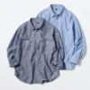 Sobrecamisas de cambray para hombre Sobrecamisas de cambray para hombre