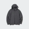 Sudadera con capucha de manga larga y cremallera completa Stretch Dry para hombre Sudadera con capucha de manga larga y cremallera completa Stretch Dry para hombre