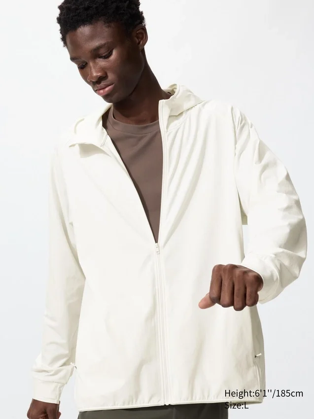 Sudadera con capucha y cremallera completa DRY-EX con protección UV para hombre Sudadera con capucha y cremallera completa DRY-EX con protección UV para hombre
