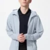 Sudadera con capucha y cremallera completa DRY-EX con protección UV para hombre Sudadera con capucha y cremallera completa DRY-EX con protección UV para hombre