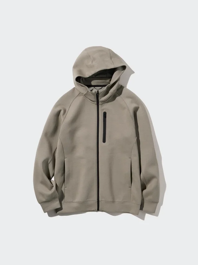 Sudadera con capucha y cremallera completa Dry Stretch para hombre Sudadera con capucha y cremallera completa Dry Stretch para hombre