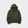 Sudadera con capucha y cremallera completa HEATTECH con forro de felpa para mujer