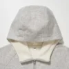 Sudadera con capucha y cremallera completa HEATTECH para hombre con forro de felpa