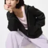 Sudadera con capucha y cremallera completa para mujer Sudadera con capucha y cremallera completa para mujer