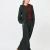 Sudadera con capucha y cremallera completa para mujer Sudadera con capucha y cremallera completa para mujer