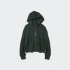 Sudadera con capucha y cremallera completa para mujer Sudadera con capucha y cremallera completa para mujer
