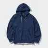 Sudadera con capucha y cremallera completa para mujer (rayas) Sudadera con capucha y cremallera completa para mujer (rayas)