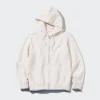 Sudadera con capucha y cremallera completa para mujer (rayas)