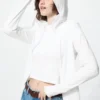 Sudadera con capucha y cremallera completa Ultra Stretch AIRism con protección UV para mujer Sudadera con capucha y cremallera completa Ultra Stretch AIRism con protección UV para mujer
