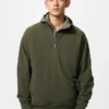 Sudadera unisex con media cremallera Sudadera unisex con media cremallera