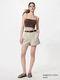 Sujetador bandeau sin aros con canalé para mujer
