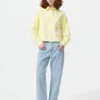 Vaqueros rectos de mujer | Pantalones cortos