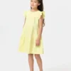 Vestido combinado para niña