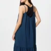 Vestido de camisola con volantes para mujer