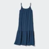 Vestido de camisola con volantes para mujer