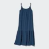 Vestido de camisola con volantes para mujer