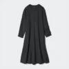 Vestido de jersey cepillado para mujer