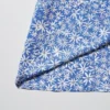 Vestido de mujer con estampado, cuello en V y camisas de manga larga Vestido de mujer con estampado, cuello en V y camisas de manga larga